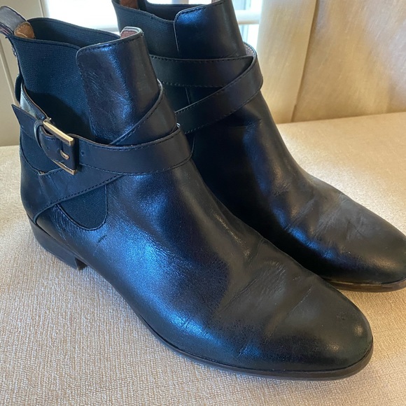 Louise et Cie Shoes - Short slip on leather boots Louise et Cie